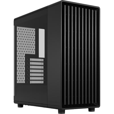 Boîtier tour midi Fractal Design North Momentum Edition (chêne noir | 2x USB-A | 1x USB-C | verre trempé)