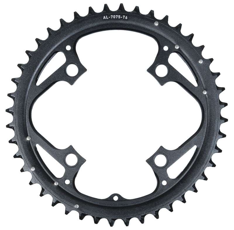Truvativ plateau vtt 44 dents 104mm aluminium noir