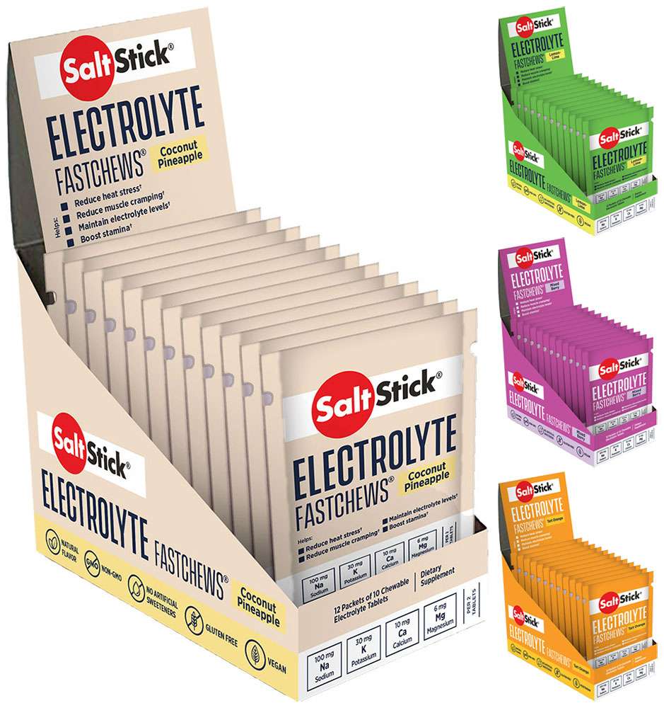 Saltstick fastchews électrolytes comprimés à croquer 12x16g