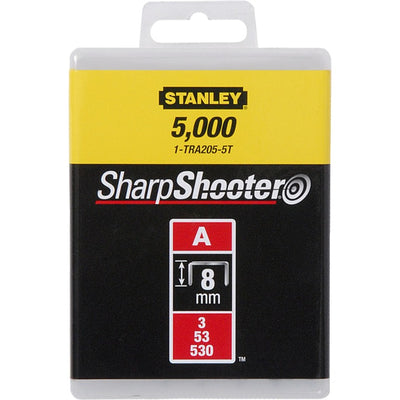 Stanley Staples Type A, 8 mm, 5000 pièces