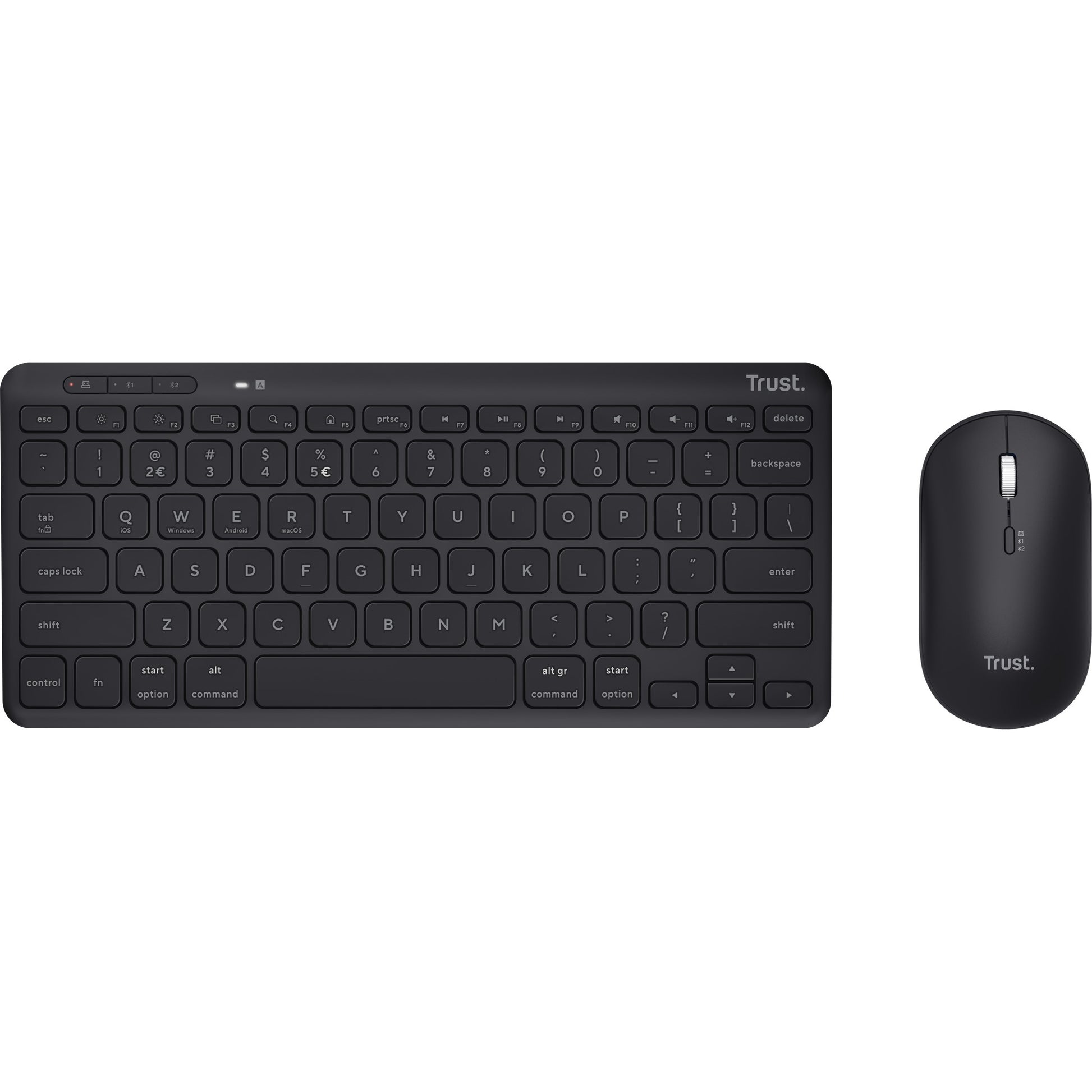 Faites confiance à la souris de clavier sans fil Lyra Multi-Device