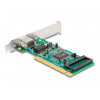 Carte Dellock PCI à 1 x RJ45 Gigabit LAN RTL