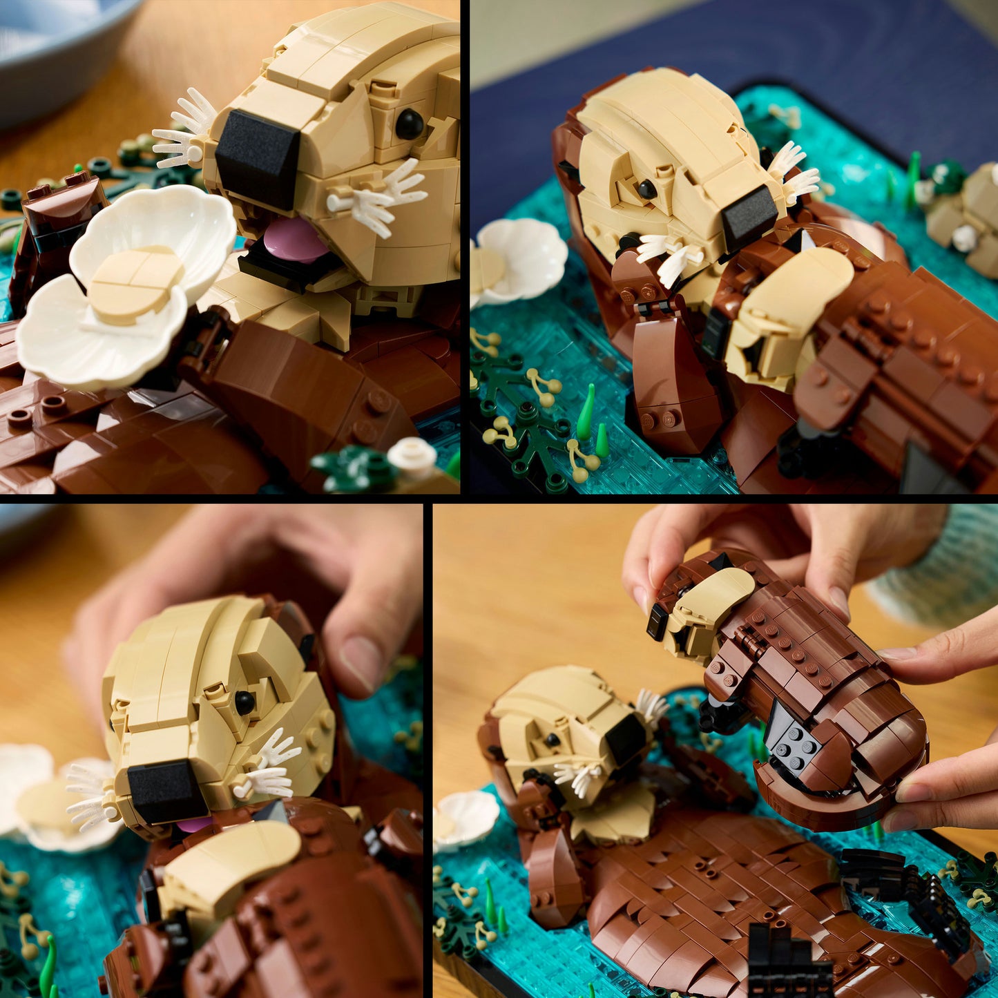 Lego ideas 21366 loutre de mer flottante