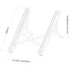 Neomount par NewStar NSLS010 Norme d'ordinateur portable pliable