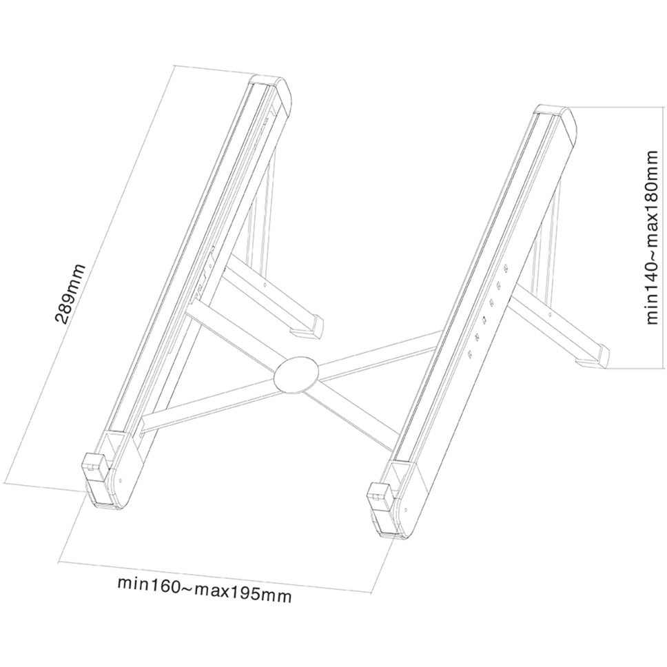 Neomount par NewStar NSLS010 Norme d'ordinateur portable pliable