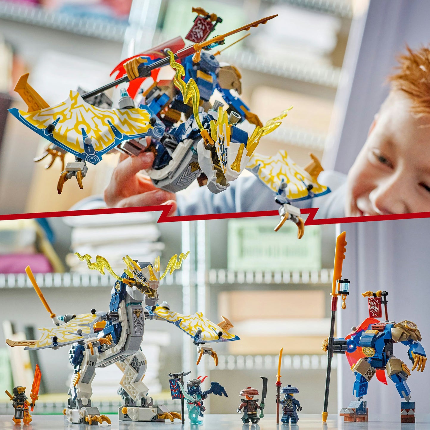Lego 71843 Ninjago Rogue's Mecha Draken Draken
