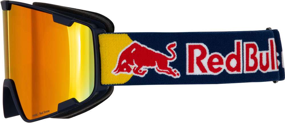 Red bull spect eyewear park-19re2 orange rouge miroir - masque de ski