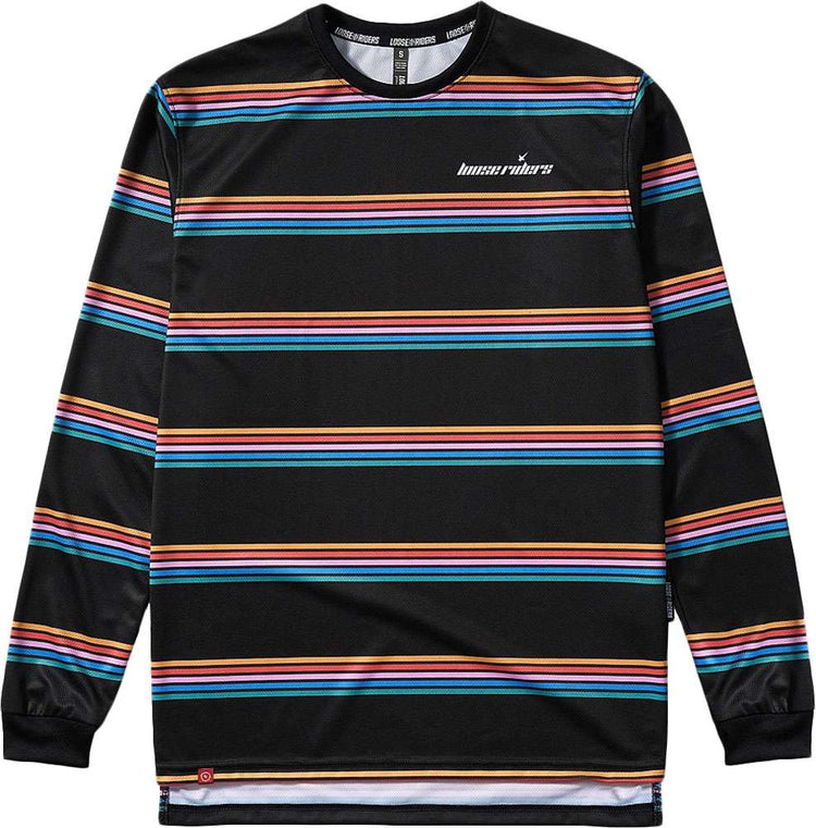 Loose riders rayures couleur - maillot vtt manches longues