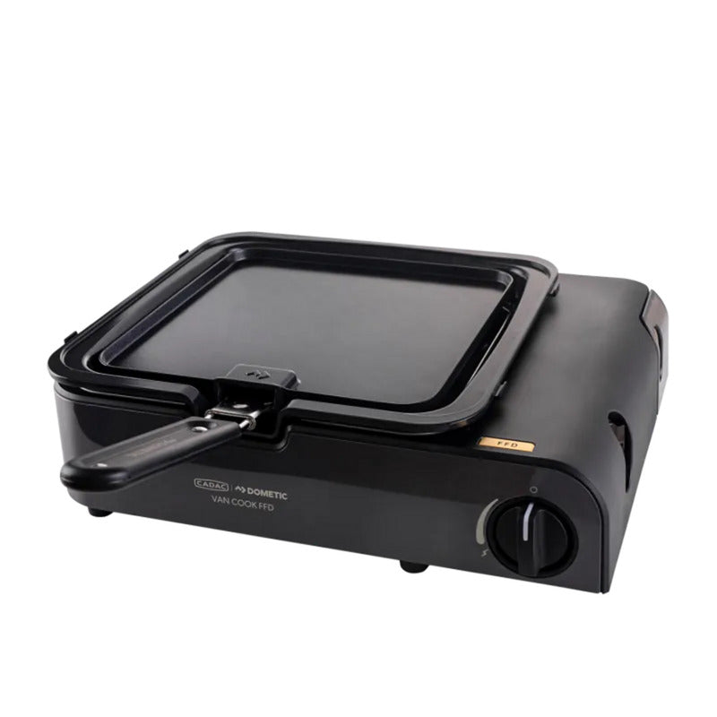 Plaque de cuisson Cadac van Cook (noir, 22 x 22 cm)