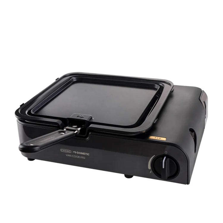 Plaque de cuisson Cadac van Cook (noir, 22 x 22 cm)