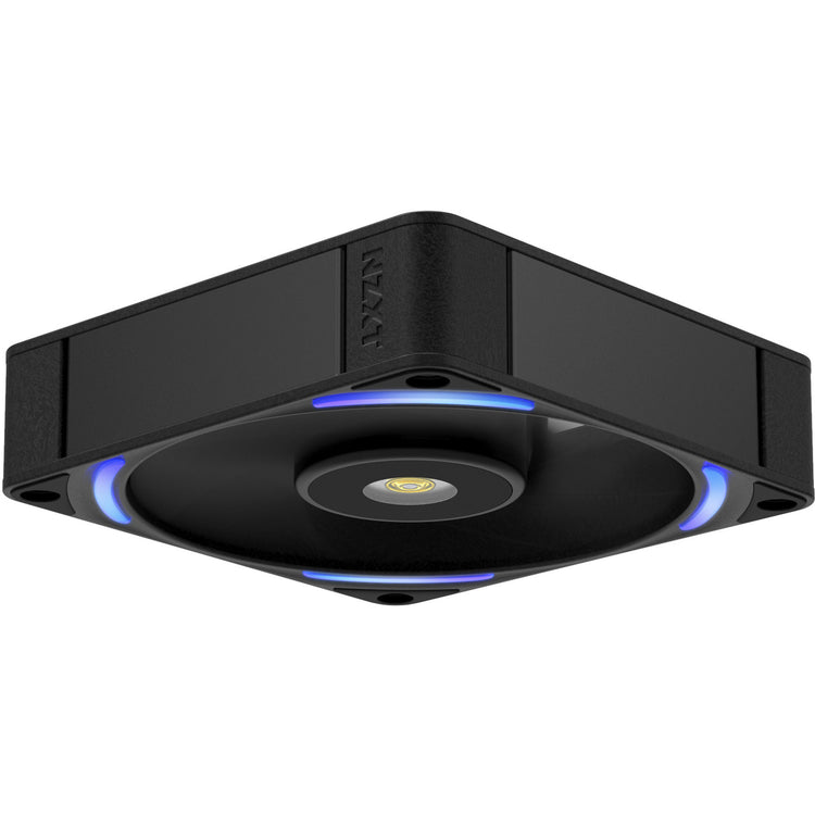 Nzxt f120x ventilateur de boîtier rgb (noir, 120 x 120 x 30 mm, pwm)