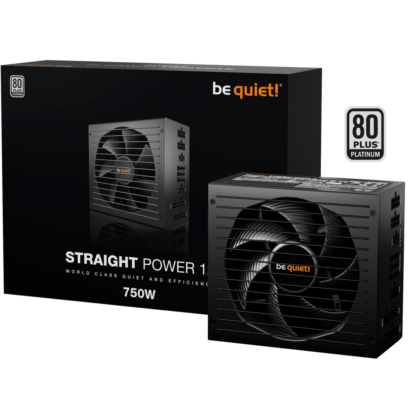 Soyez silencieux! Straight 12 Platinum 750W