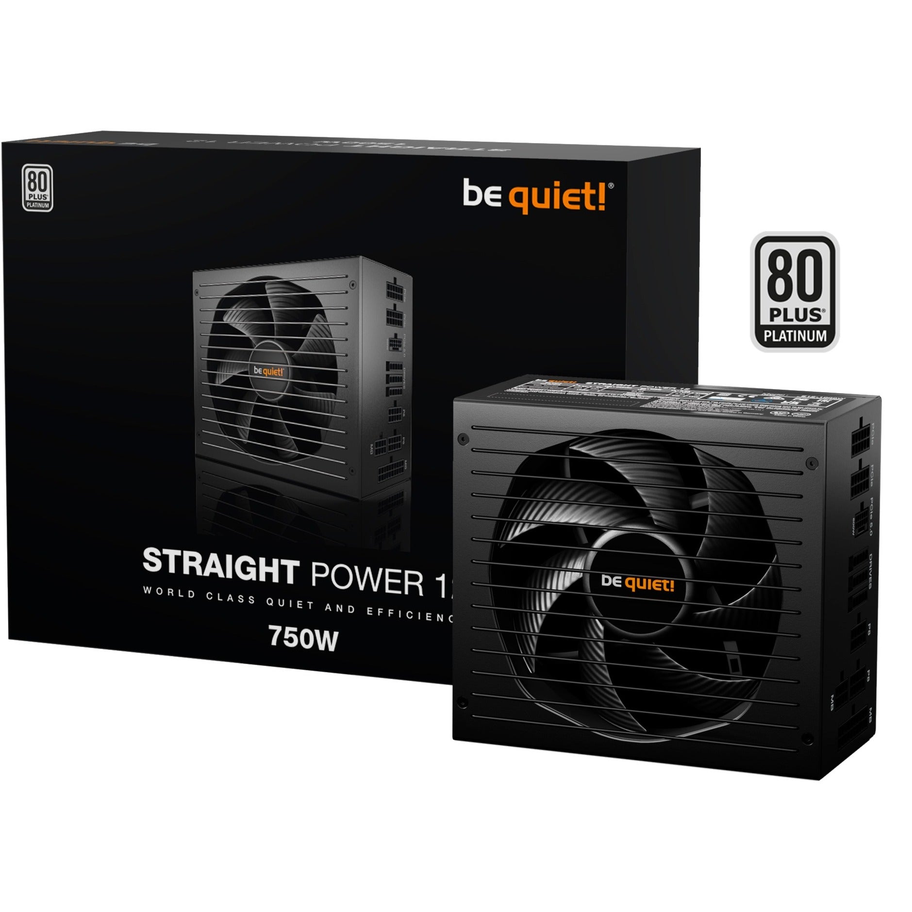 Soyez silencieux! Straight 12 Platinum 750W