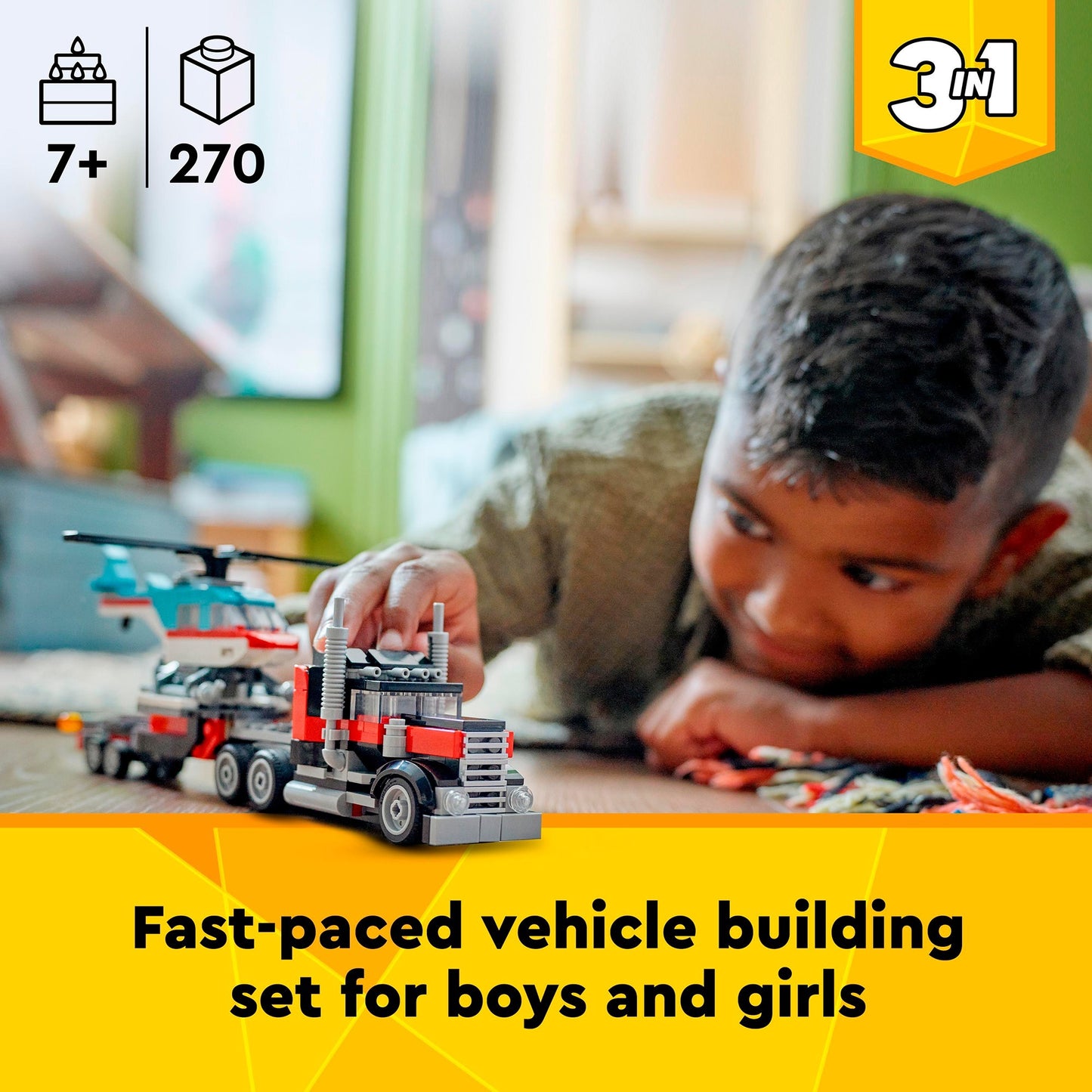 Créateur LEGO LEGO 31146 avec hélicoptère