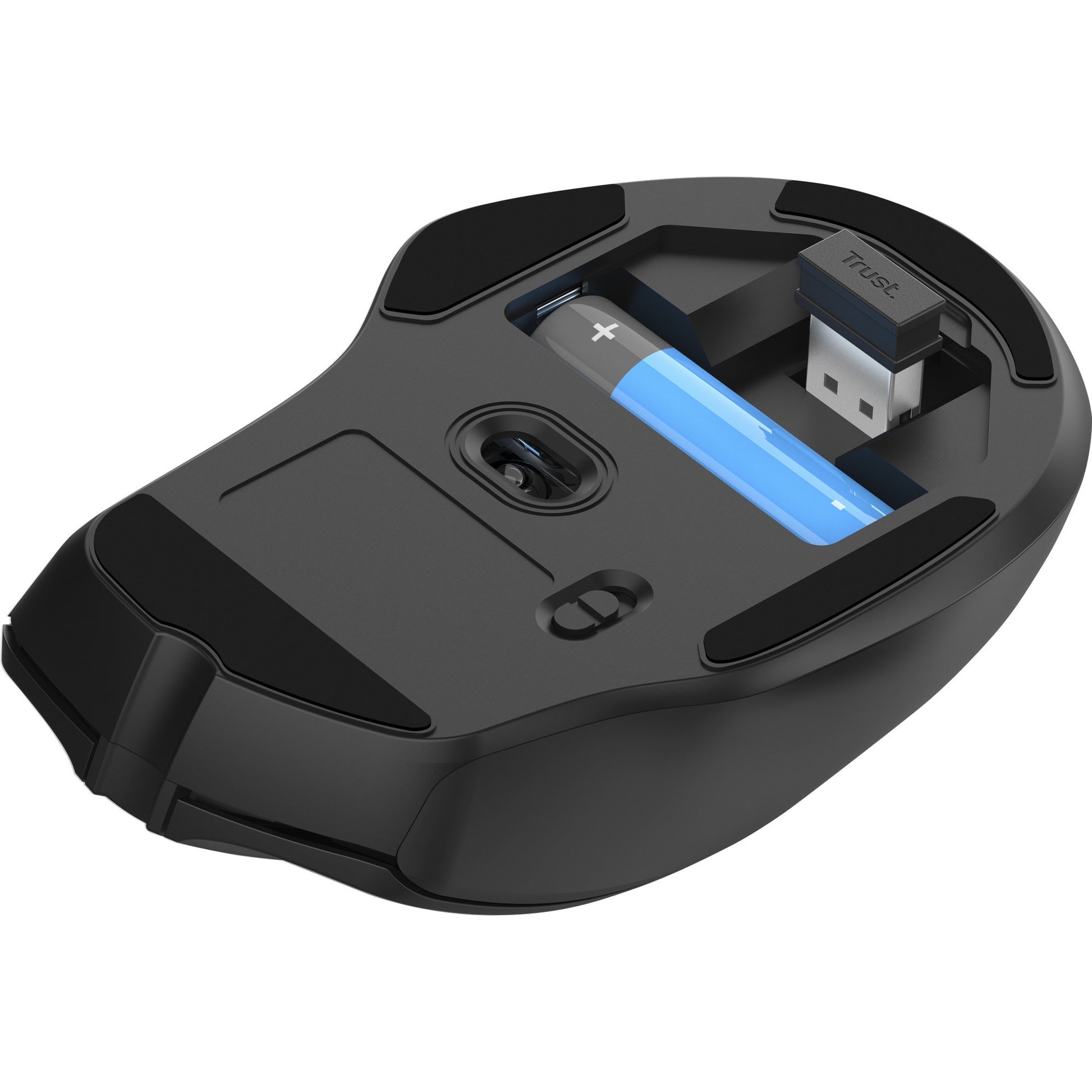Souris sans fil silencieuse Trust Nito (noir, 800 - 2 200 dpi)