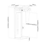 NEOMOUNTS PC OFFICE TEUN NM-CPU100BLACK - afbeelding 17