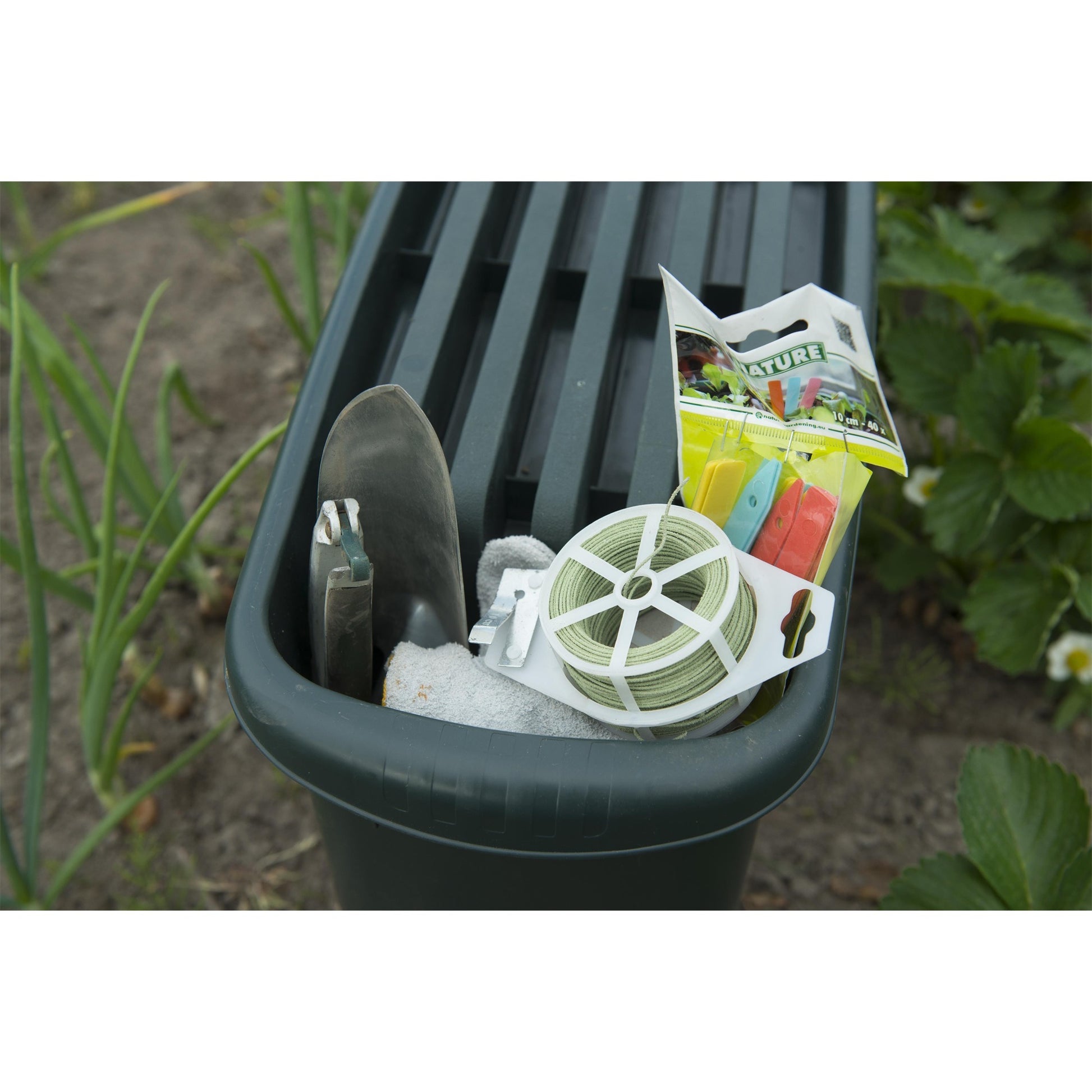 Nature Nature Garden Banc de genou 2-en-15 65.5x25x34 cm vert