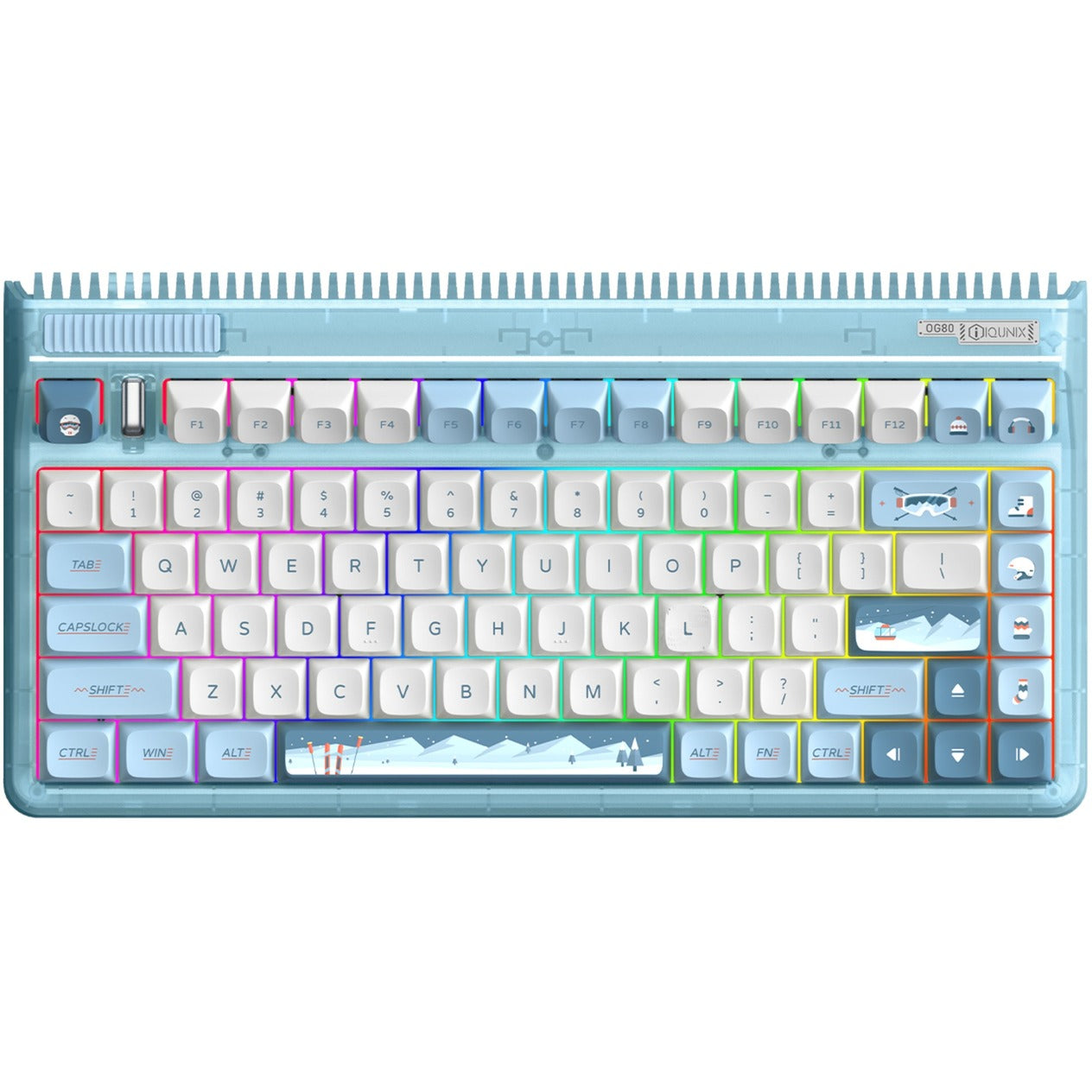 IQUnix OG80 Wintertide Wireless Clavier mécanique