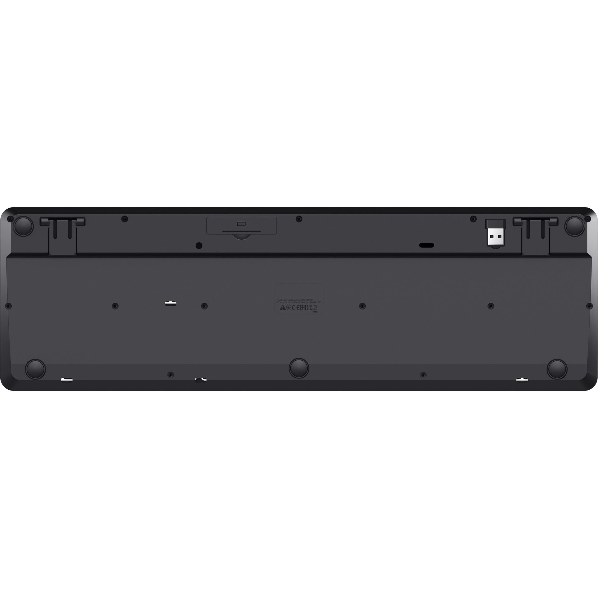 Trust ody II Clavier sans fil silencieux