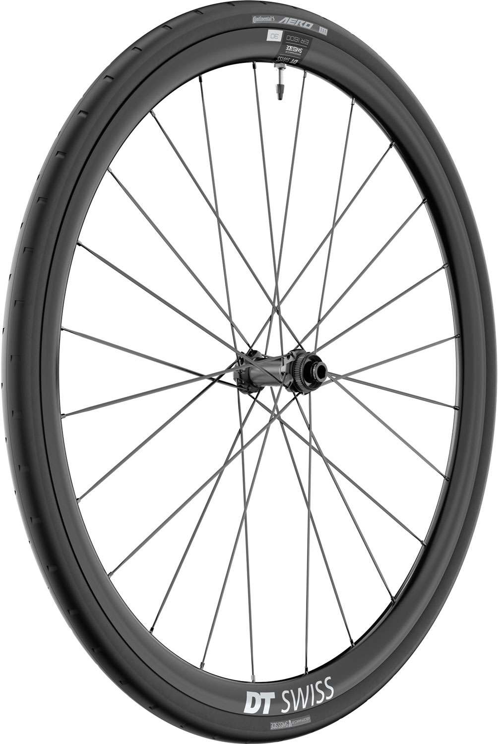 Roue avant Dt swiss er 1600 spline® wts db 28 cl 30mm