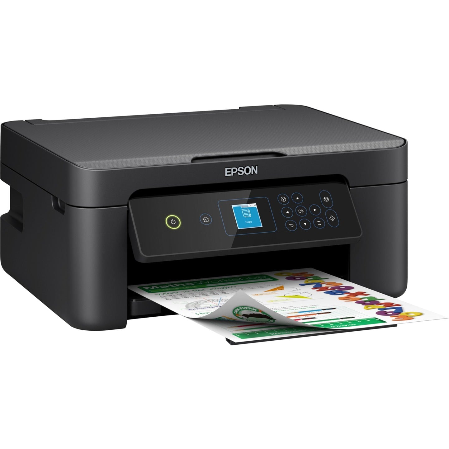 Imprimante jet d'encre tout-en-un Epson expression home xp-3205 (noir, USB, WLAN, numérisation, copie)