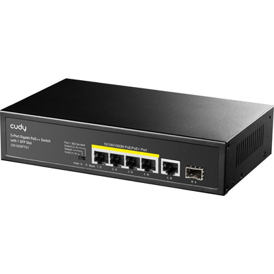 Cudy 5-port 10 1000 Poe + commutateur avec 1 port SFP