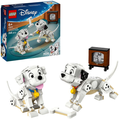 Disney Lego 43271 Classic Lucky and Penny de 101 Dalmatiens