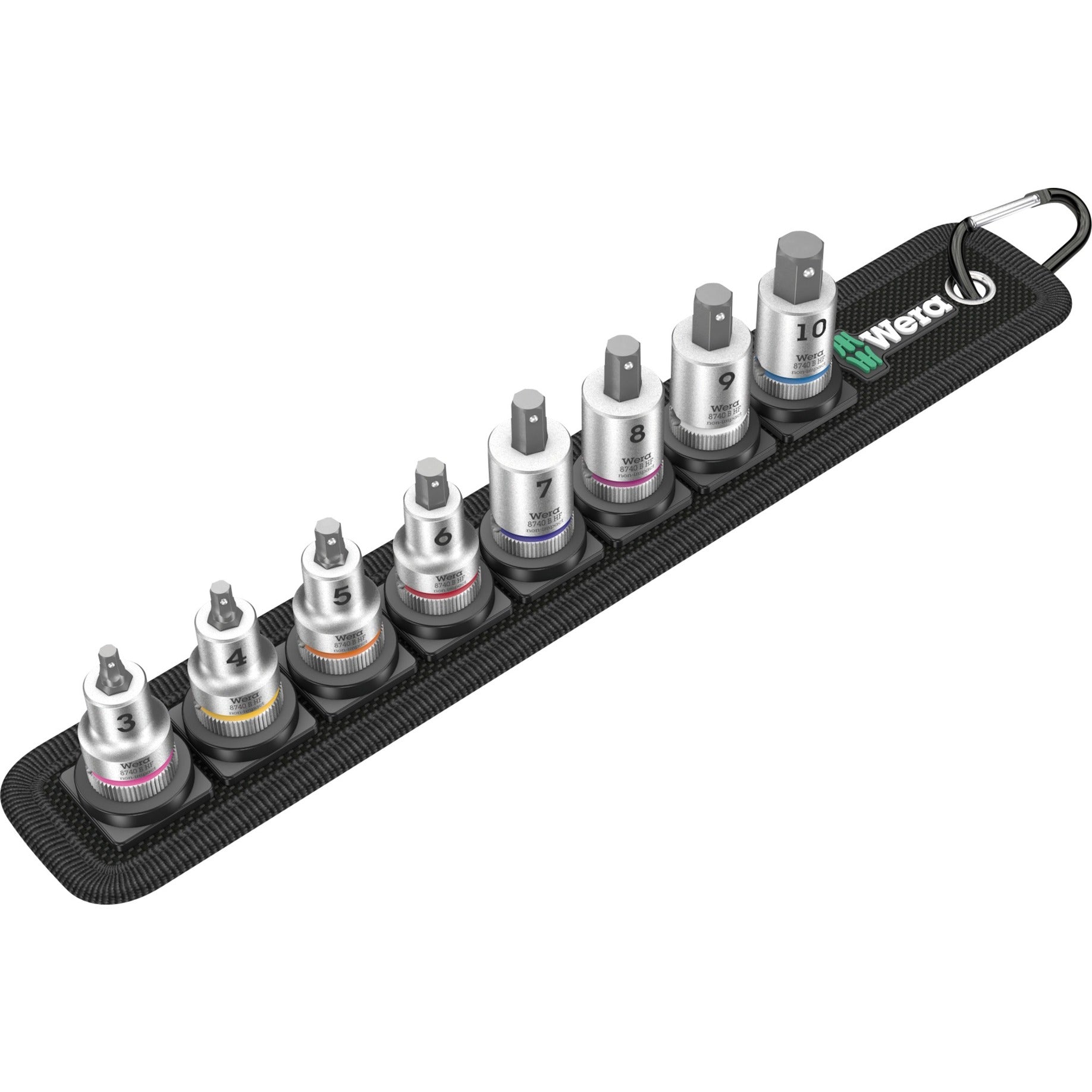 Ceinture waa b 2 zyklop binnenzant bit doppen set, 3 8,