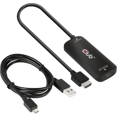 Club 3D HDMI + Micro USB vers USB-C
