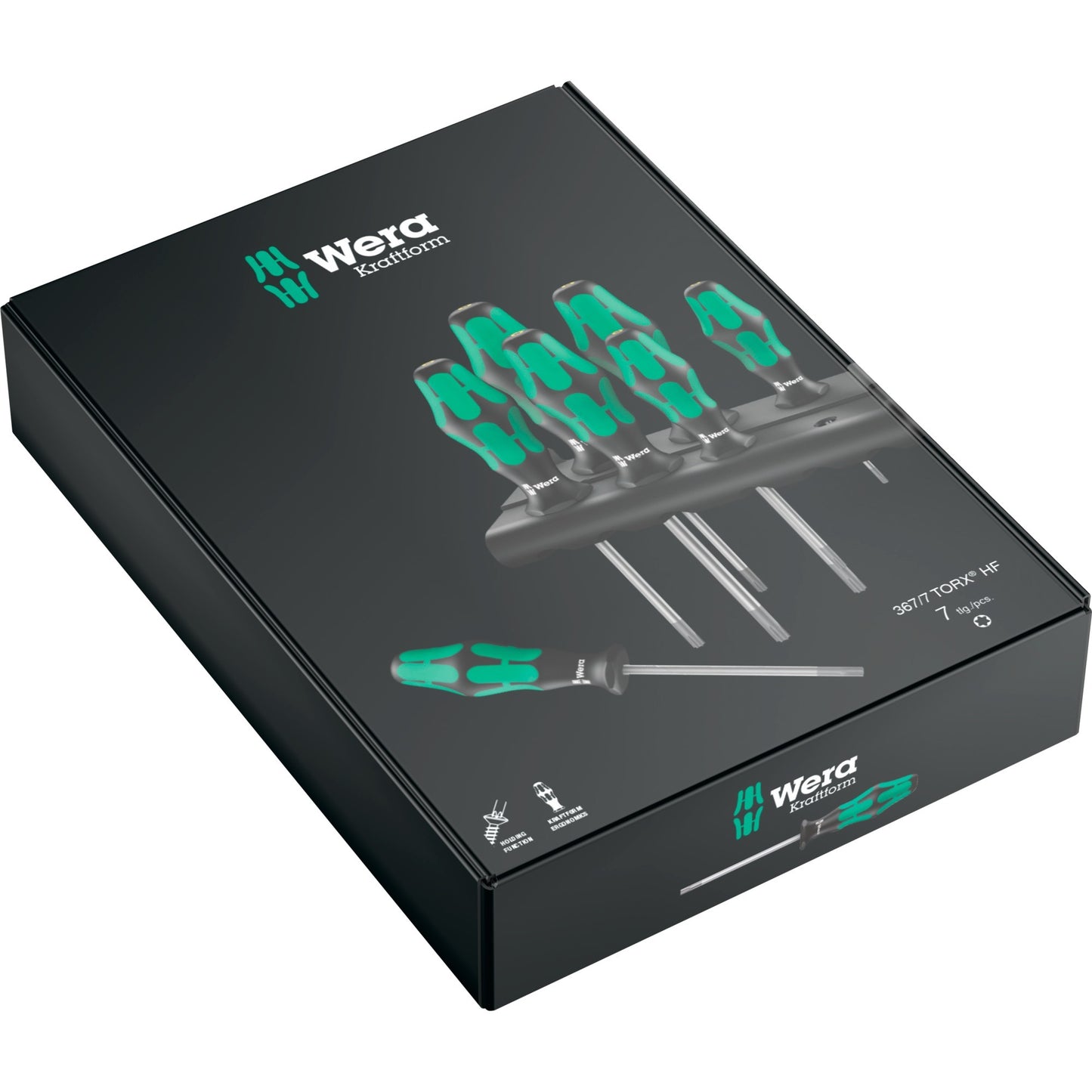 Wera 367 7 Torx HF Tournevis Set Kraftform Plus +