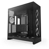 Boîtier tour midi Nzxt h9 flow rgb+ (noir (mat) | 2x usb-a | 1x usb-c | rgb | verre trempé)
