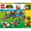 Ensemble d'extension Lego Super Mario : jouet de construction en chariot de mine de Diddy Kong (71425)