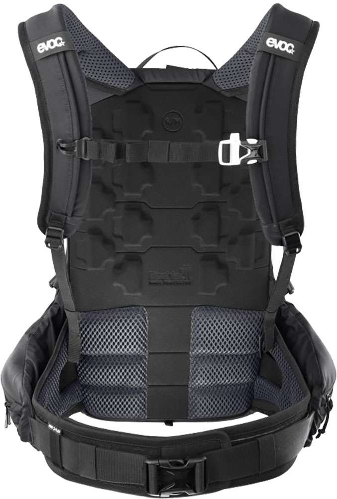 Evoc trail pro blackline 16l - sac à dos protecteur
