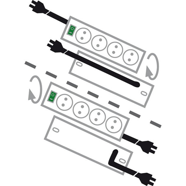Brennenstuhl Primera Comfort Switch plus 7 fois sceau
