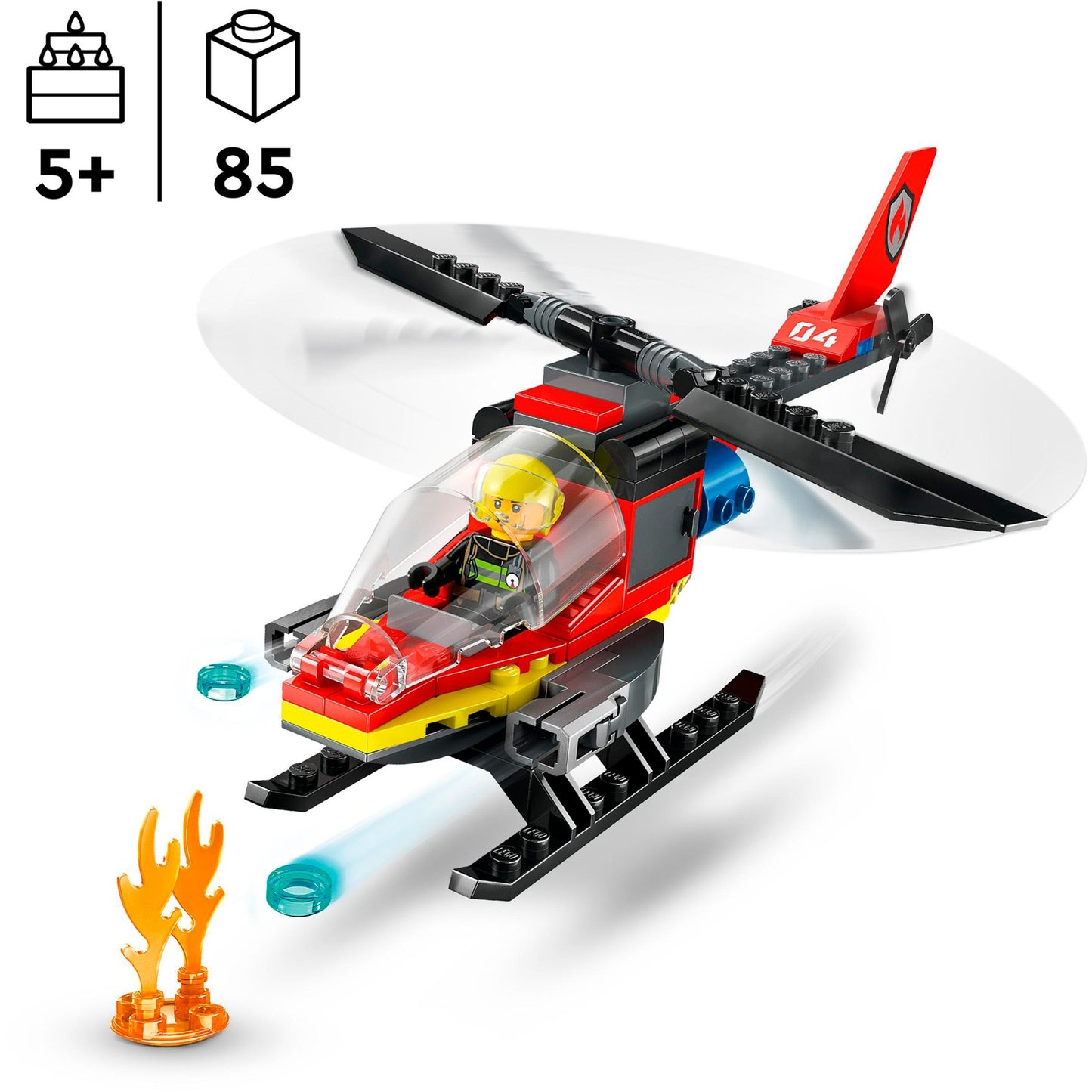 Lego Lego City 60411 Frasterhelikopter