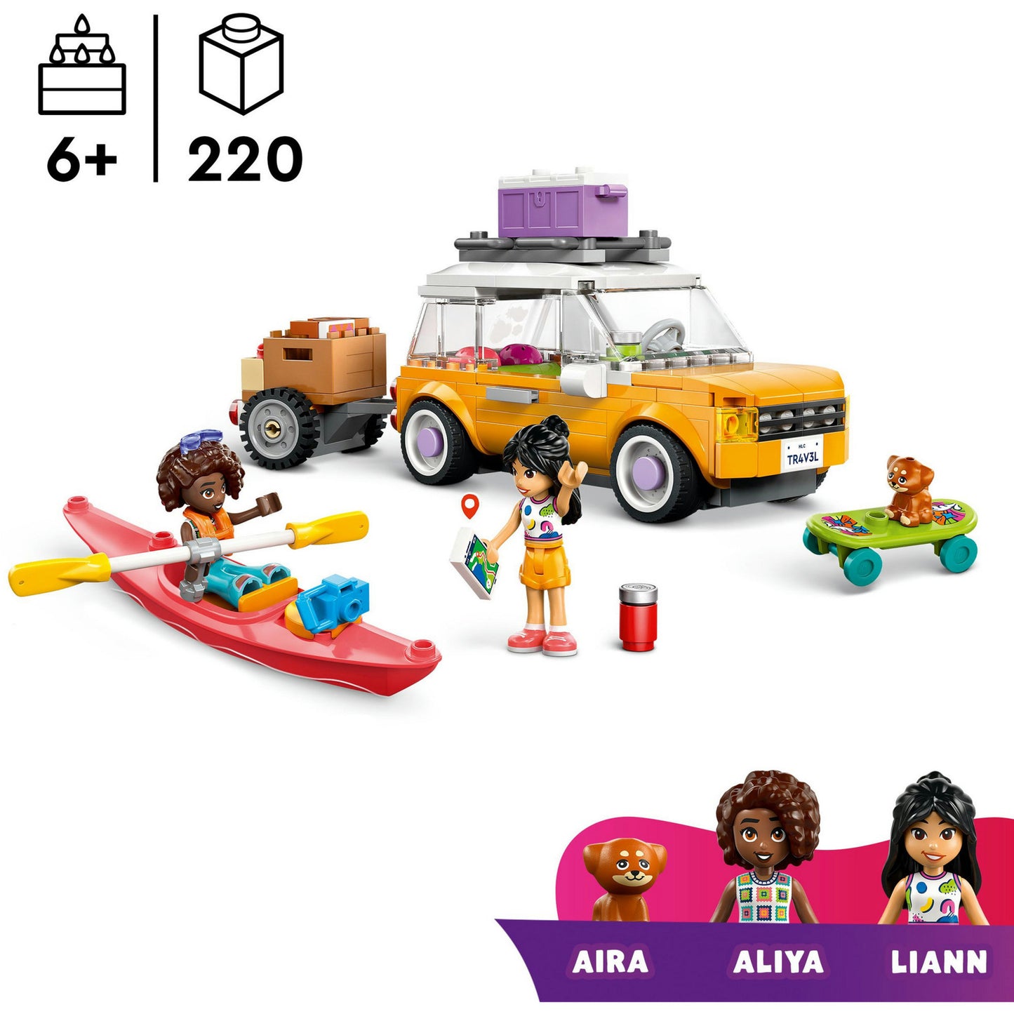 Pic lego 42659 amis ensemble sur road trip