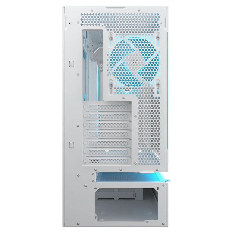 Boîtier tour midi Cougar cfv235 (blanc | 2x USB-A | 1x USB-C | RGB | verre trempé)
