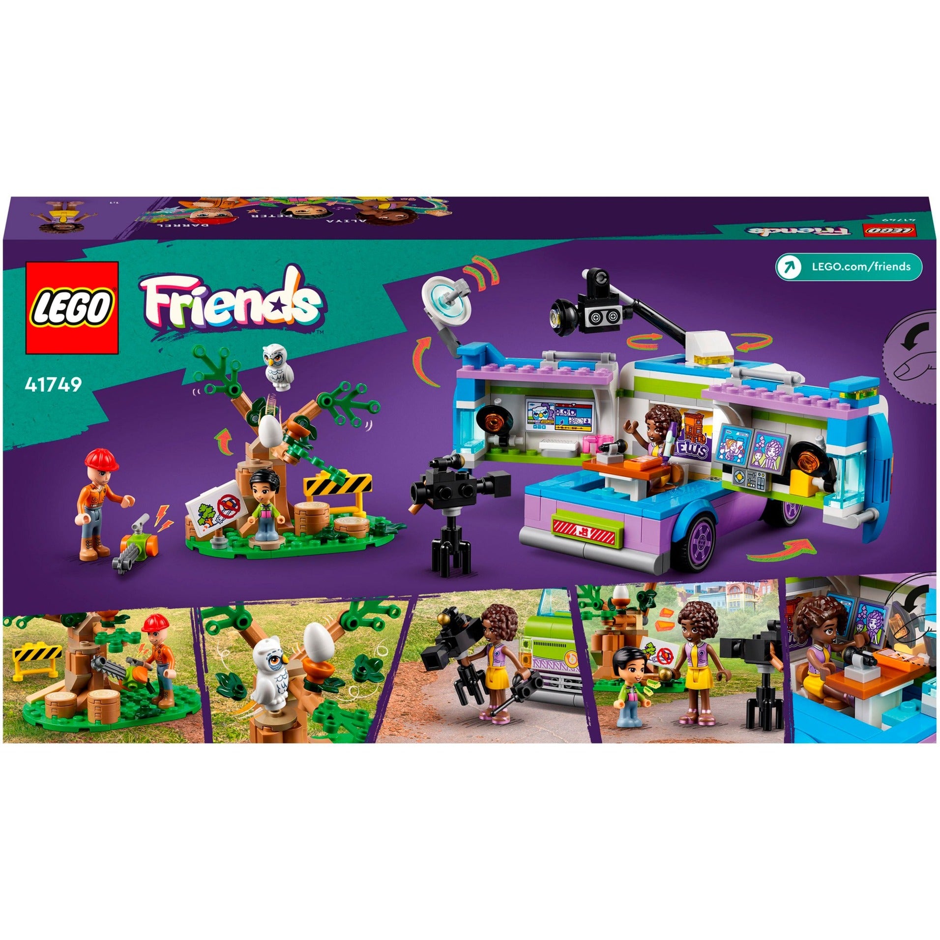 LEGO LEGO Friends 41749 Bus de nouvelles