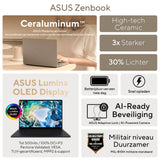Ordinateur portable Asus ZenBook S 14 UX5406SA-PV029W 14 Copilot+ (Gris | Core Ultra 7 258V | Arc Graphics 140V | 32 Go | SSD 1 To) - afbeelding 16