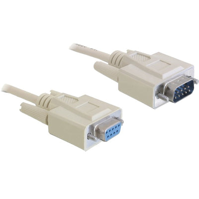 Dellock Serial RS-232 Extension 9 broches mâles> 9 broches femelle,