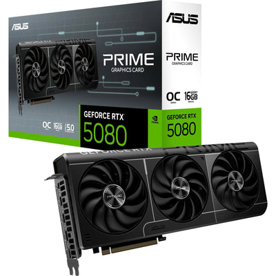Carte graphique Asus Prime GeForce RTX 5080 OC (3x Display Port, 1x HDMI)