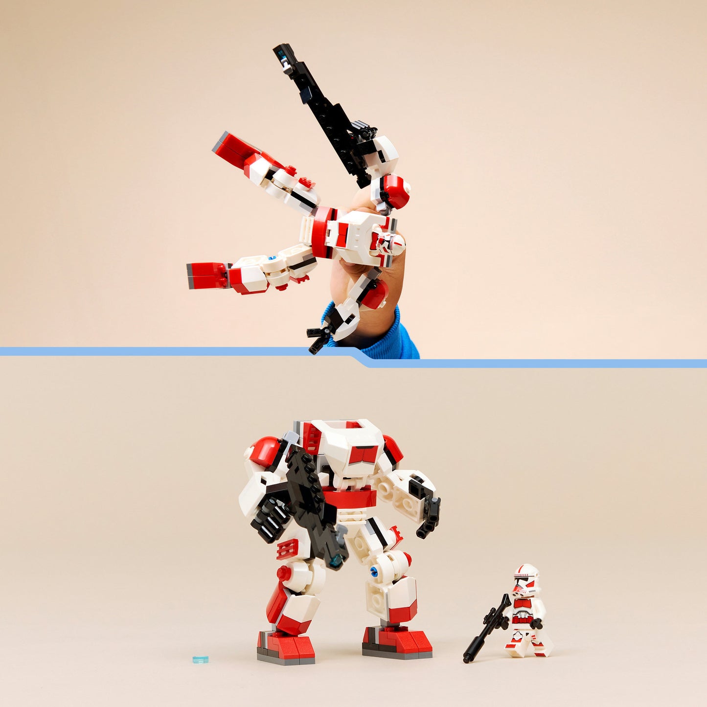 Lego Star Wars TM 75448 Clone Shock Trooper Mech | 2 pièces