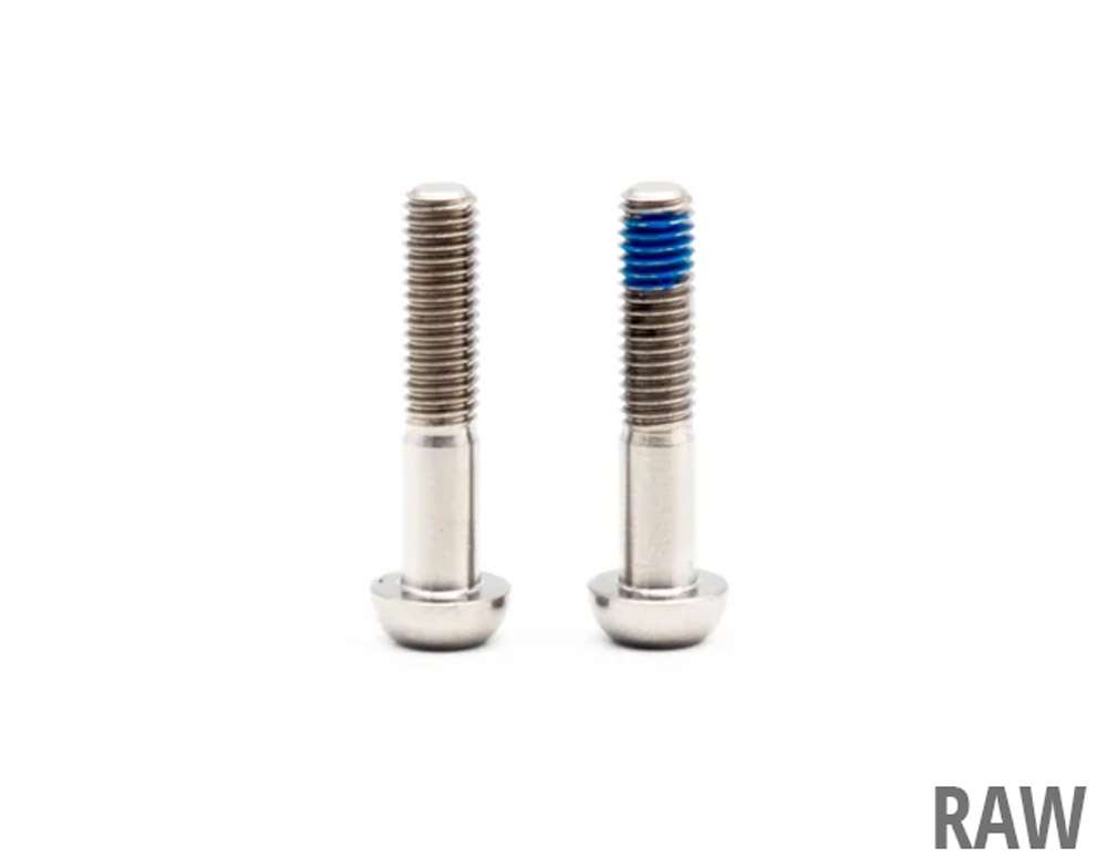 Vis en titane Oak Components m5x25 pour collier de serrage de guidon sram (2 pièces)