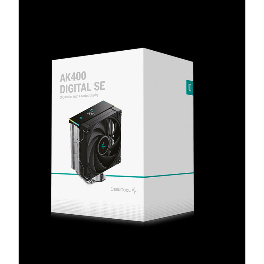 Refroidisseur de processeur Deepcool AK400 Digital SE RGB (noir)
