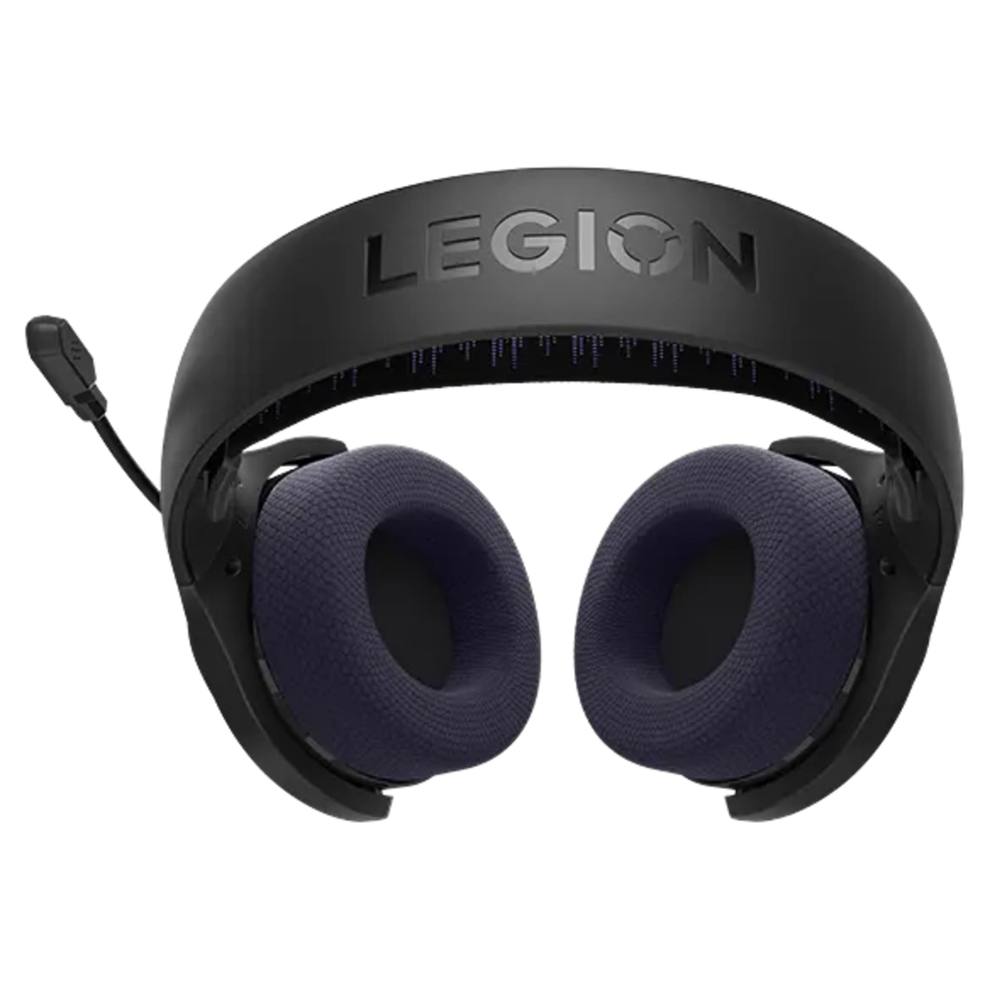 Lenovo Legion H410 Casque de jeu sans fil supra-auriculaire (noir violet, Bluetooth, 2,4 GHz, Playstation 4, Playstation 5, Nintendo Switch, PC)