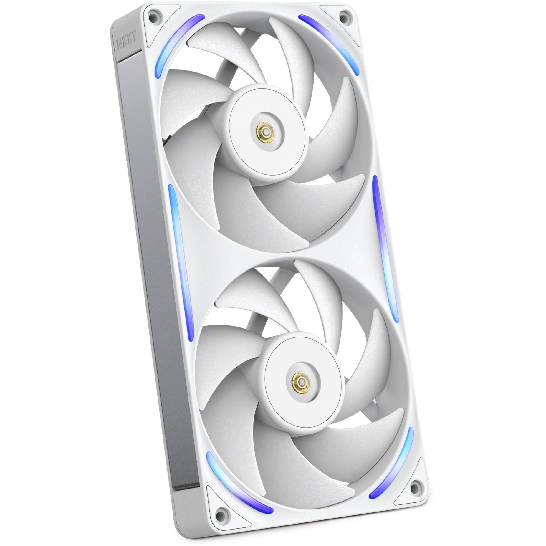 Ventilateurs de boîtier Nzxt f240x rgb (blanc, 2 pièces, 240 x 120 x 30 mm, pwm)