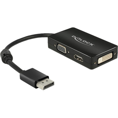 Dellock DisplayPort> VGA HDMI DVI