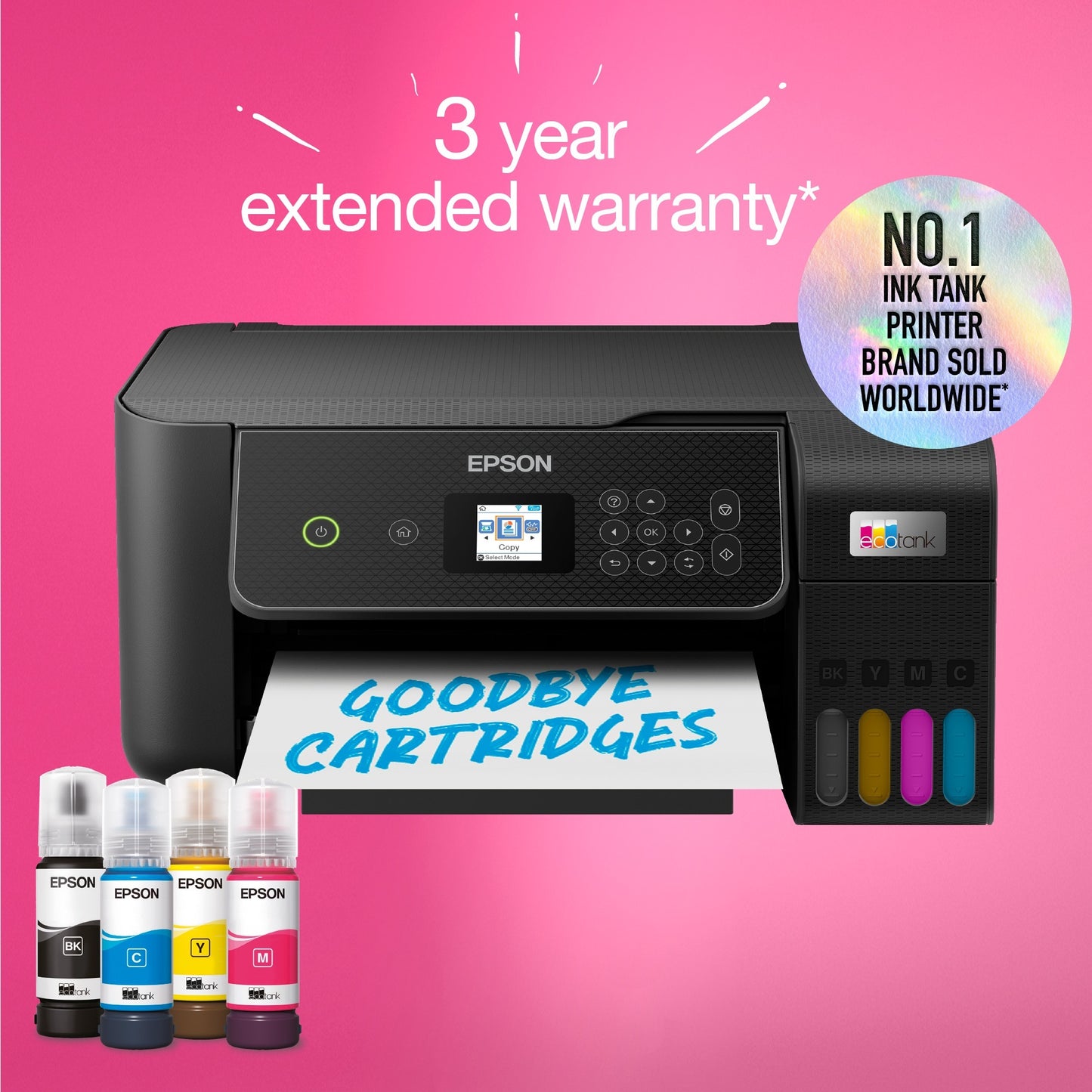 Epson Ecotank ET-2870 A4 Imprimante Wi-Fi multifonctionnelle