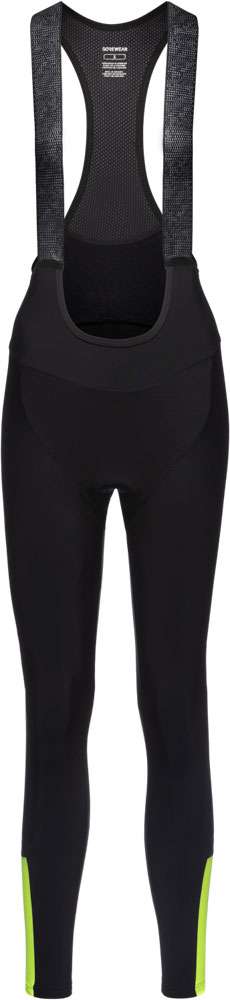 Gorewear swiftride thermo + - cuissard à bretelles femme avec peau de chamois