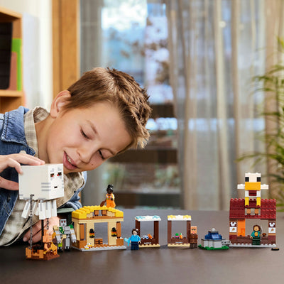 LEGO Minecraft 21273 L'attaque de Ghast-Ballon sur le village